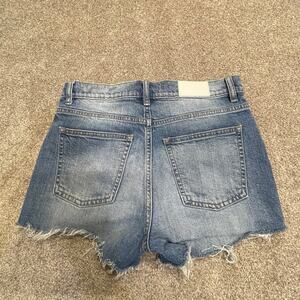 daisy-dukes rugged Trendy Festival Raw-Hem Denim Cutoffs Pistola Shorts sz 27